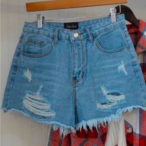 Baddie Denim Shorts